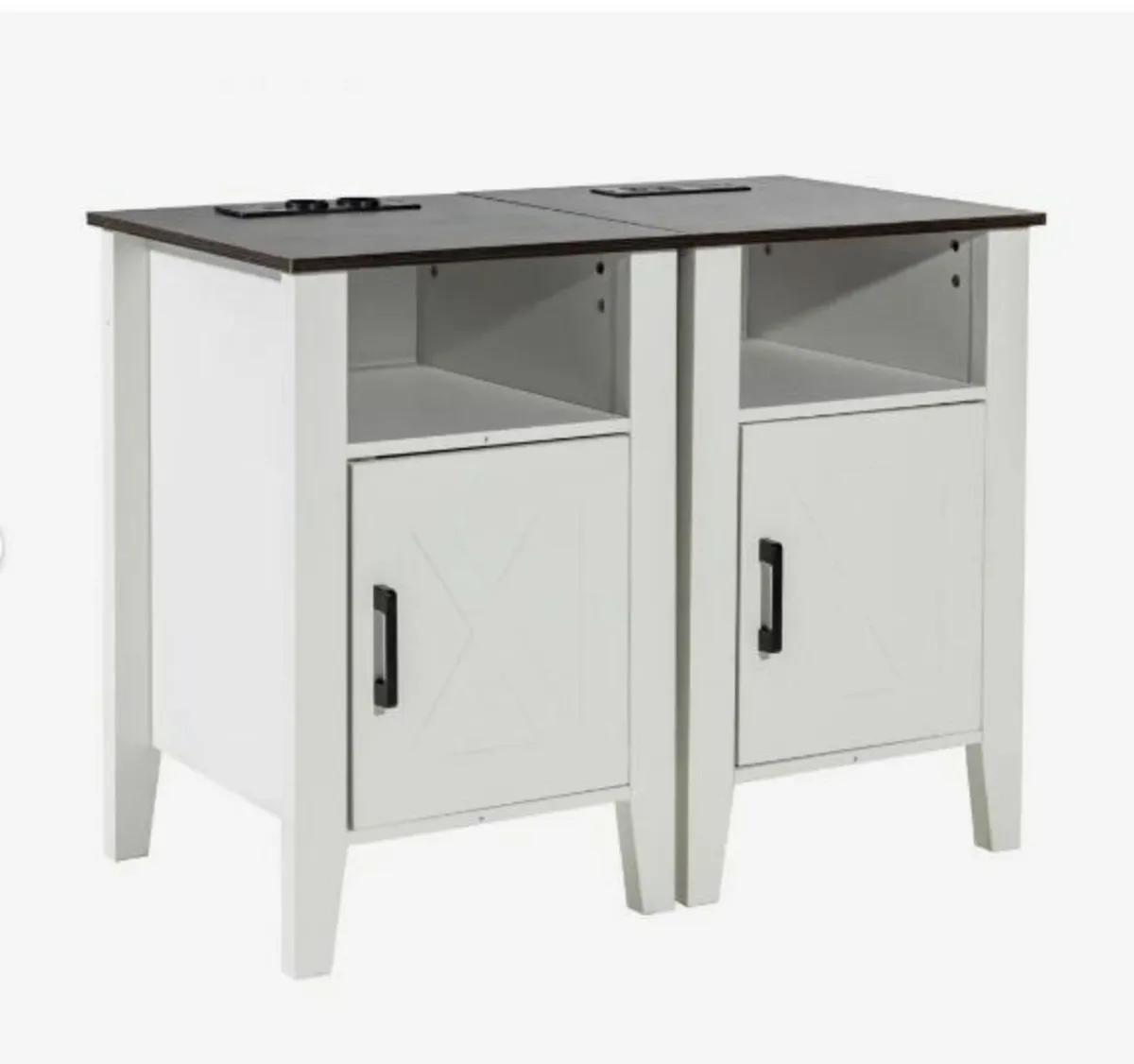 Farmhouse End Table, Set of 2 - Image 3