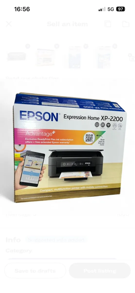 Canon Expression Home XP2200 Multifunction Printer - Image 3