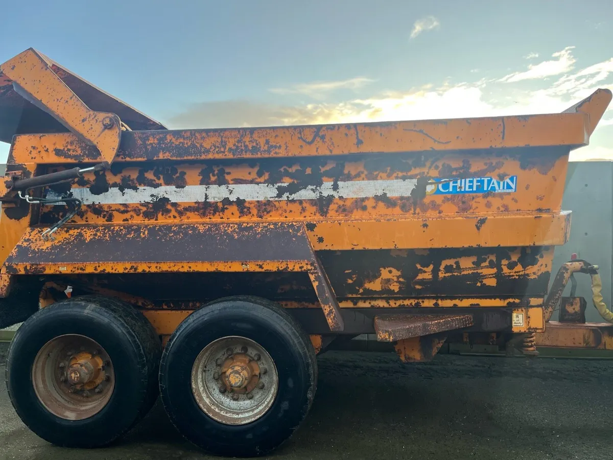 16T dump trailer, chieftain - Image 1