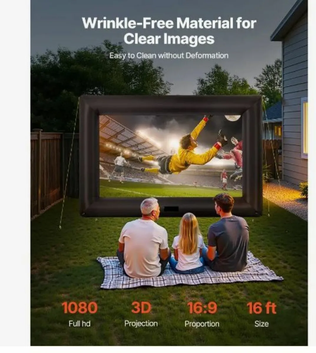 16 ft Inflatable Movie Screen - Image 3