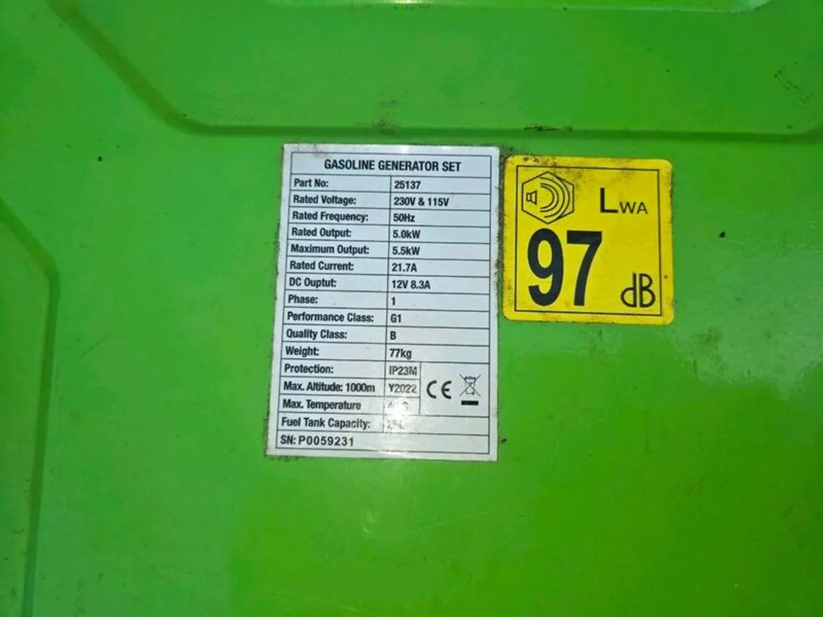 SIP T5500 Generator - Image 3