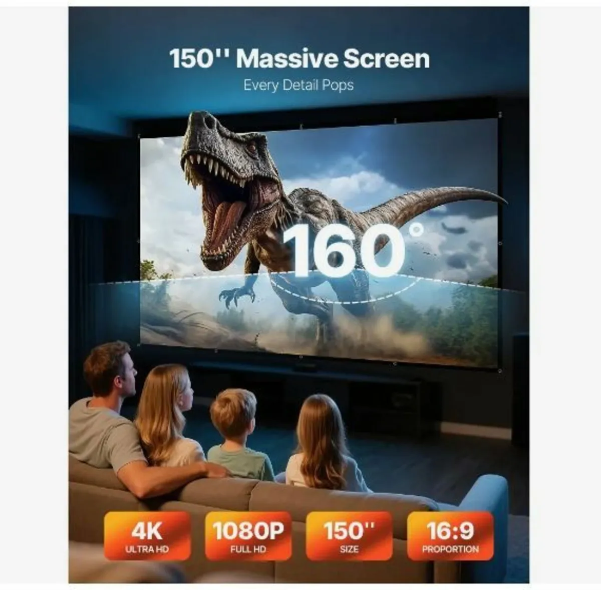 Projector Screen, 3810 mm - Image 3
