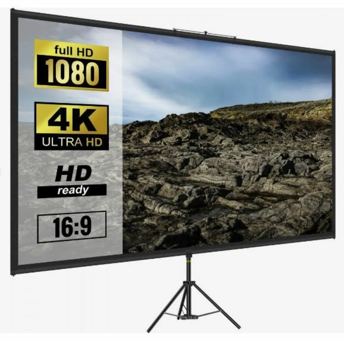 Tripod Projector Screen with Stand 100inch - Image 1