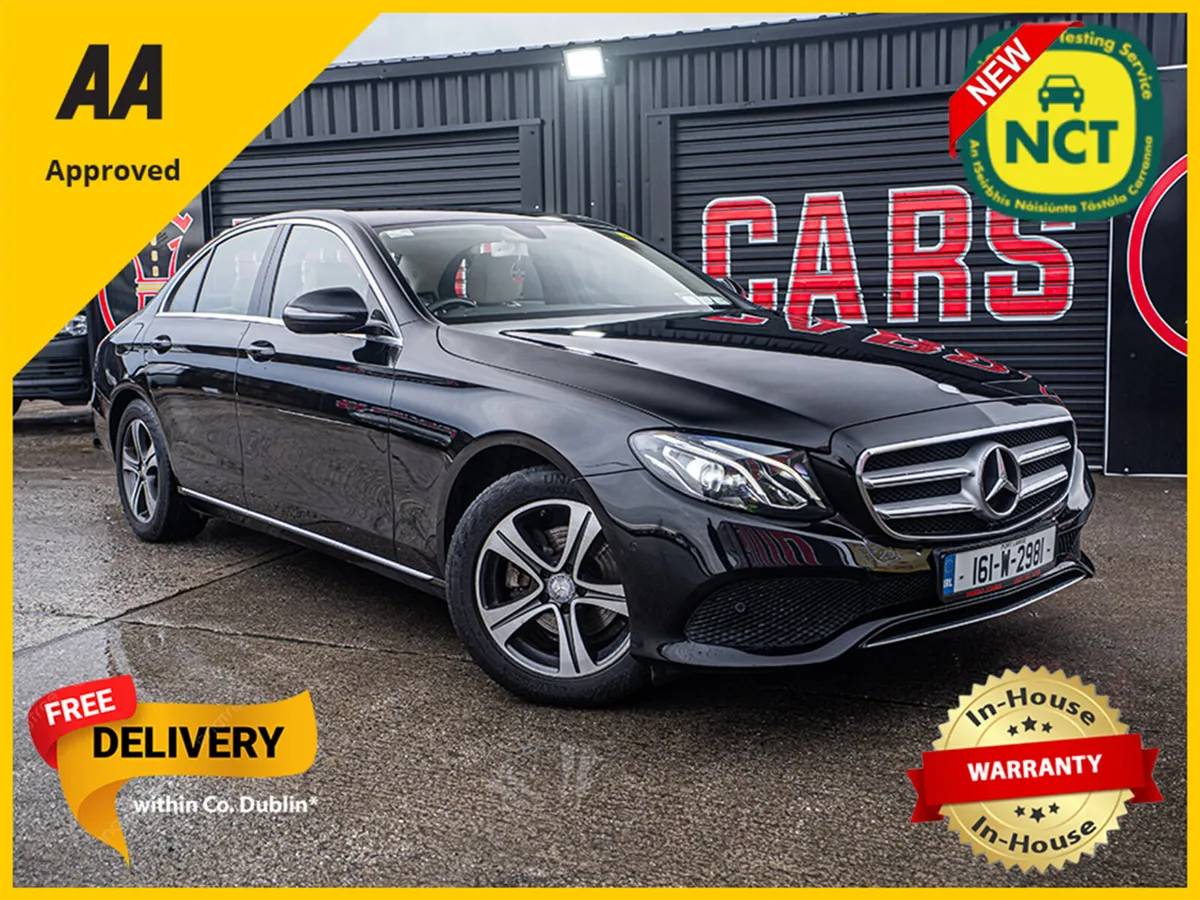 2016 Merc E-Class 2.0d Auto/New NCT/1yr warranty - Image 1