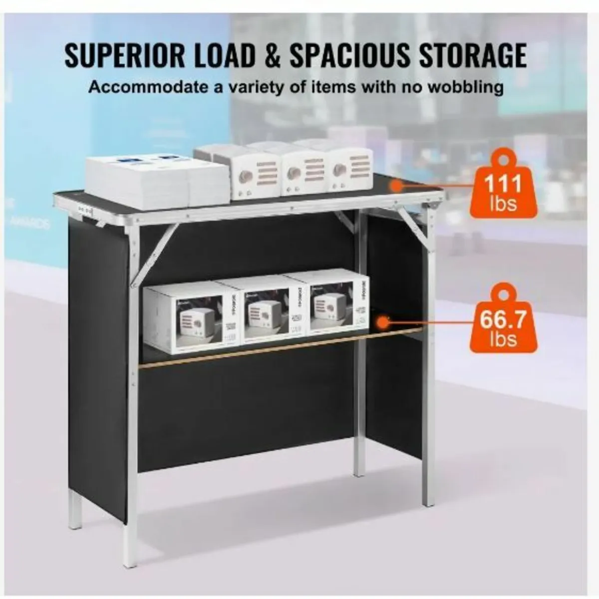 Portable Tradeshow Podium Table - Image 4