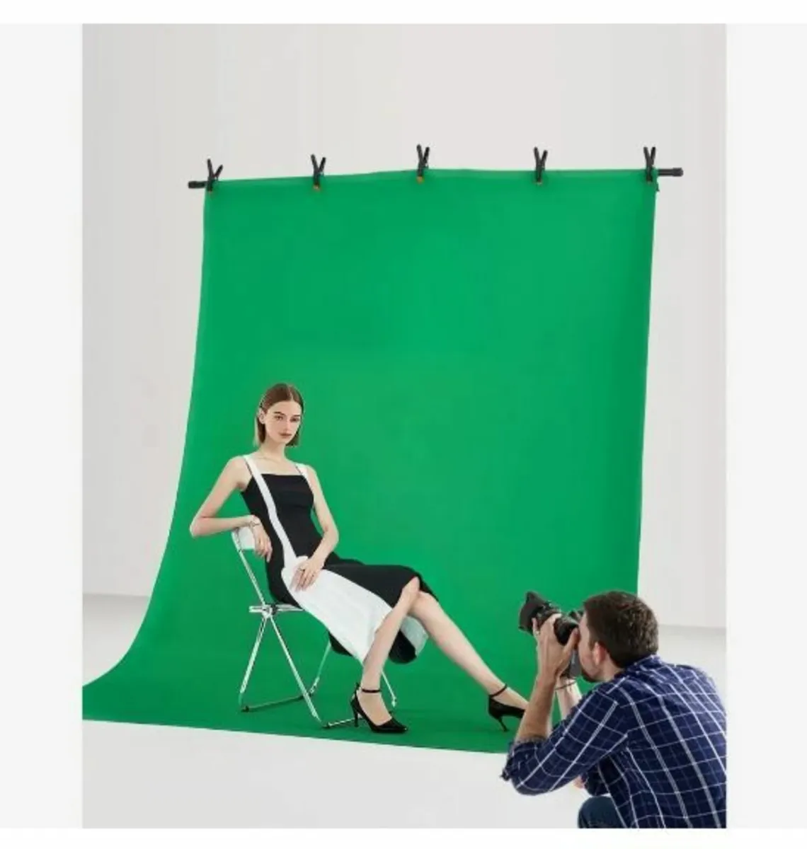 Backdrop Stand, 5 x 6.5 ft Adjustable - Image 2