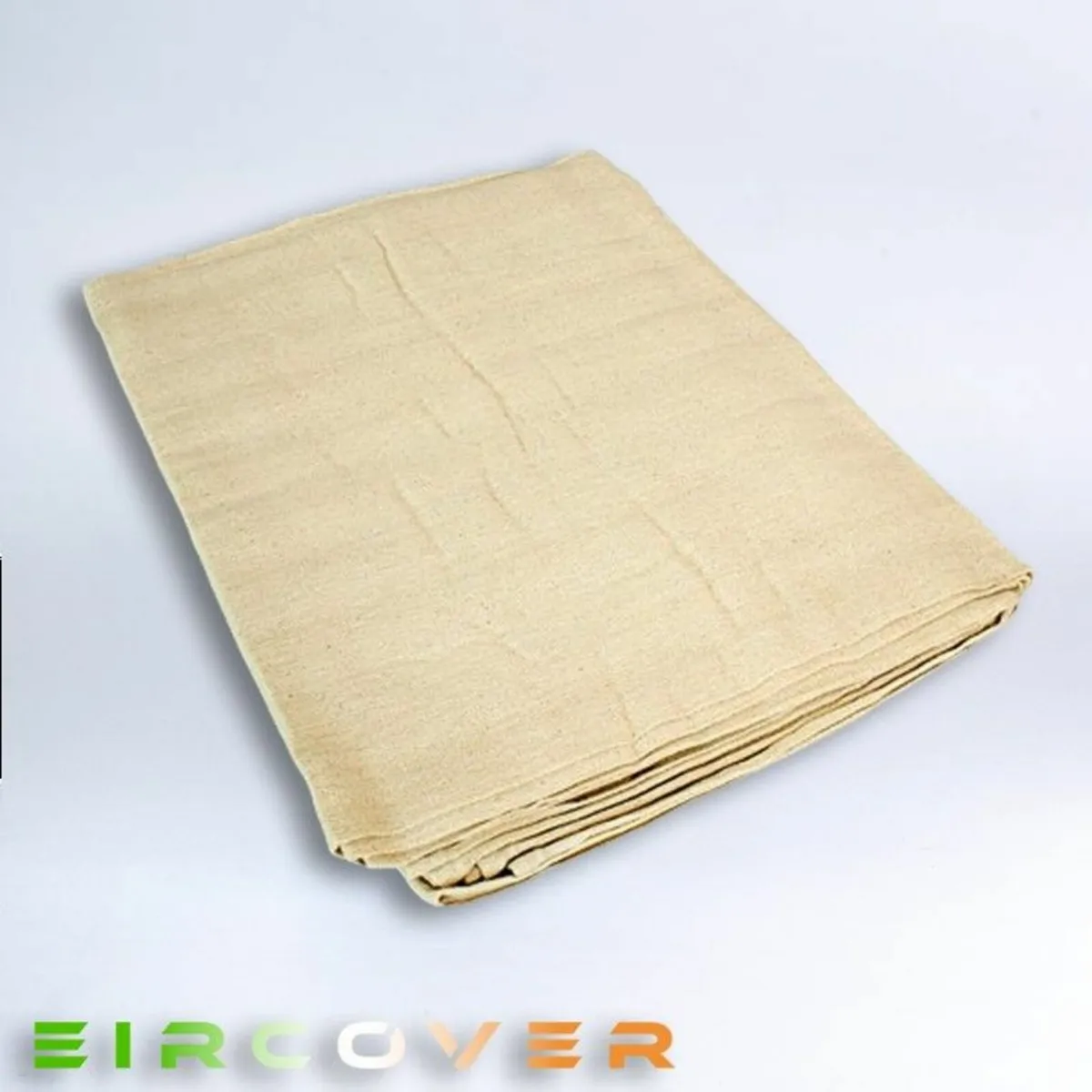 Cotton twill dust sheet 2.7m x 3.5m ( 9' X 12') - Image 2