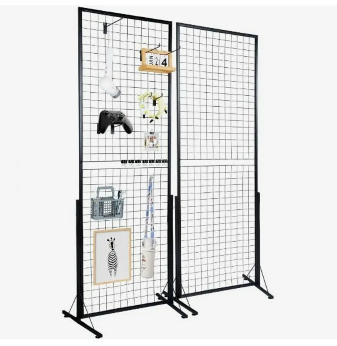 61 x170.7 cm Grid Wall Panels Tower, 2 Packs Wire - Image 1