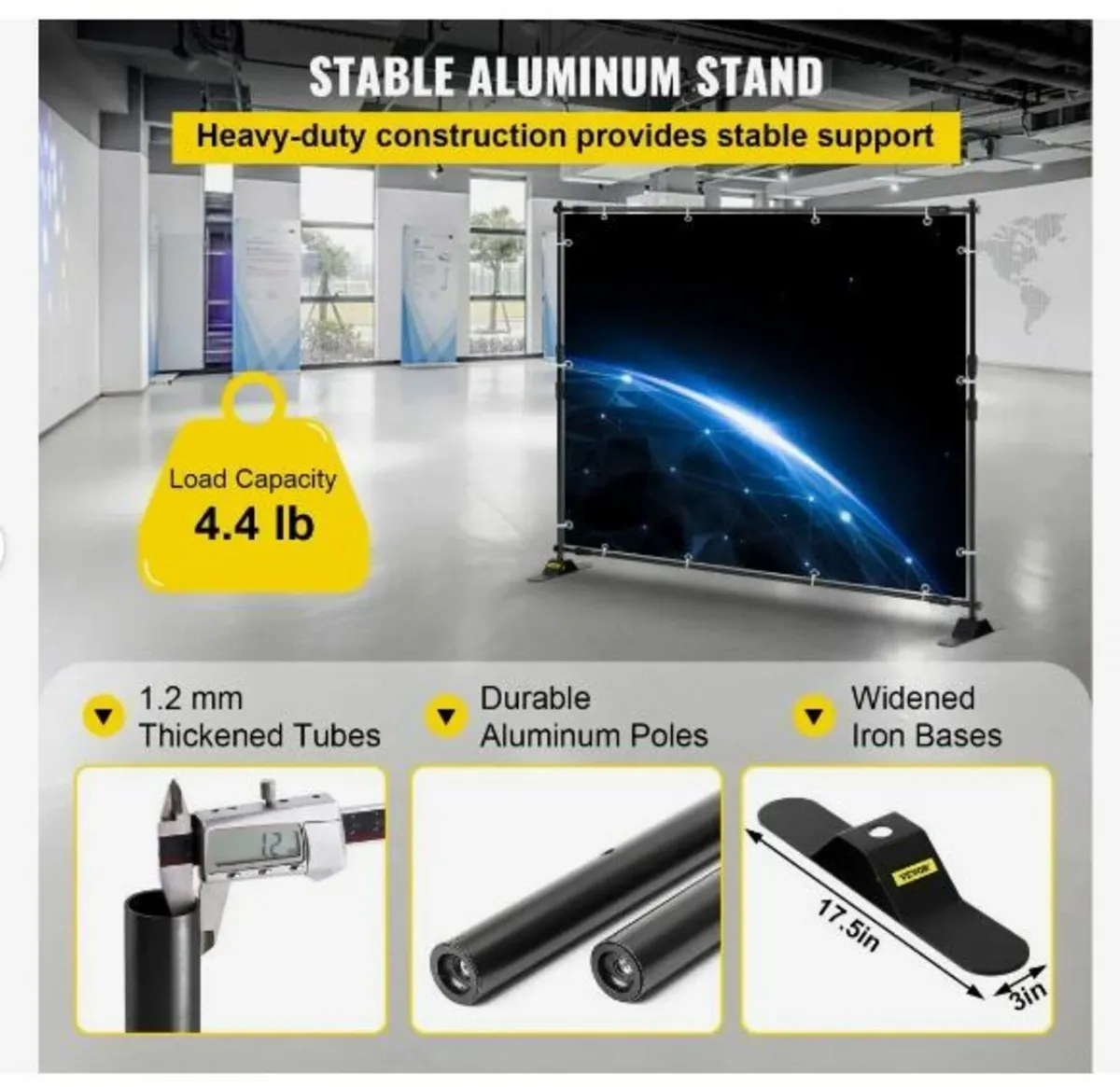 Step and Repeat 243.8 x 243.8 cm - 304.8 x 243.8 - Image 2