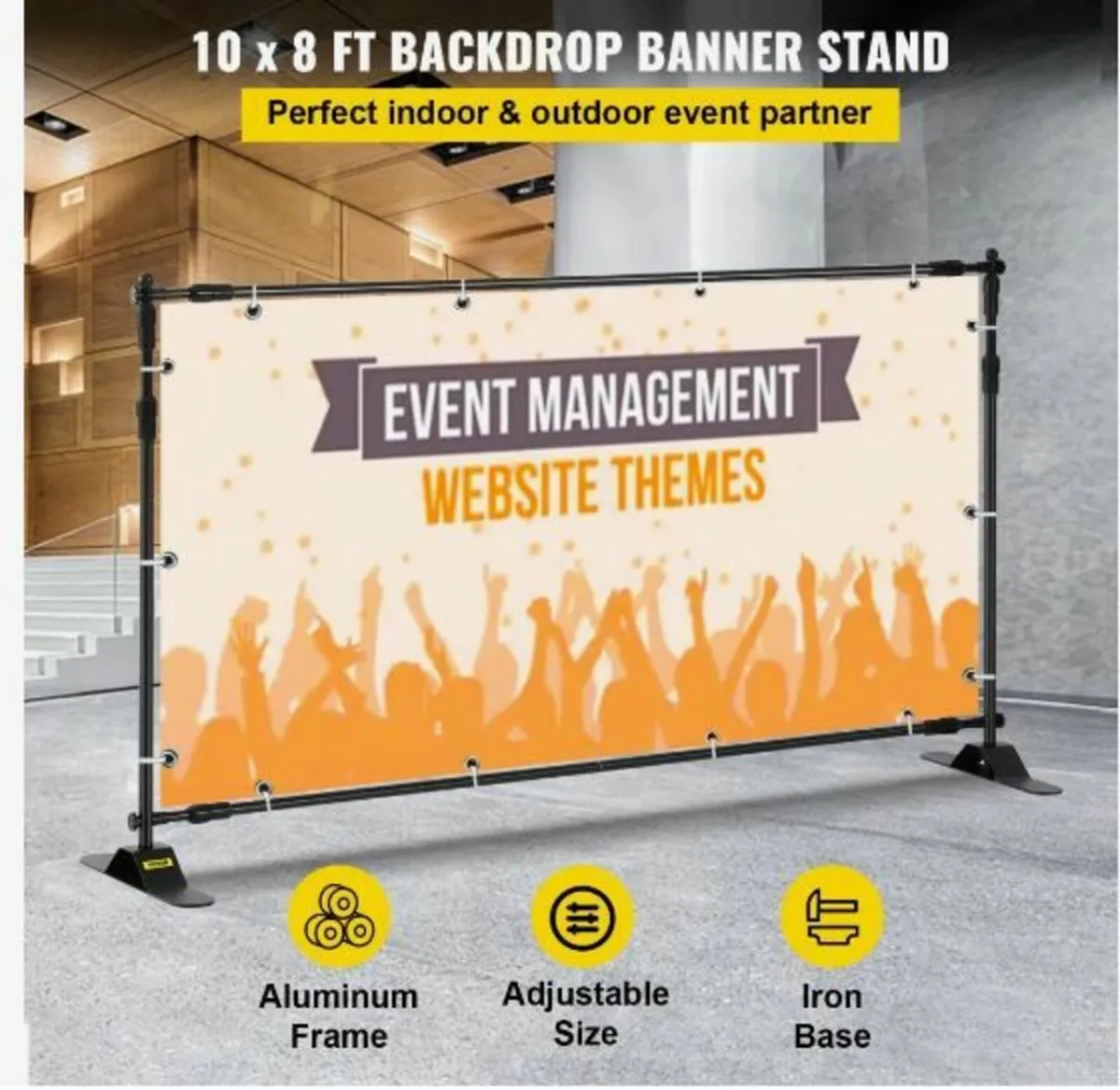 Step and Repeat 243.8 x 243.8 cm - 304.8 x 243.8 - Image 3