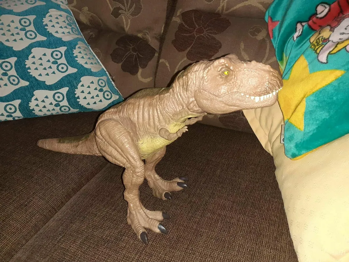 Tyrannosaurus Rex Mattel Dinosaur Action Figure - Image 3