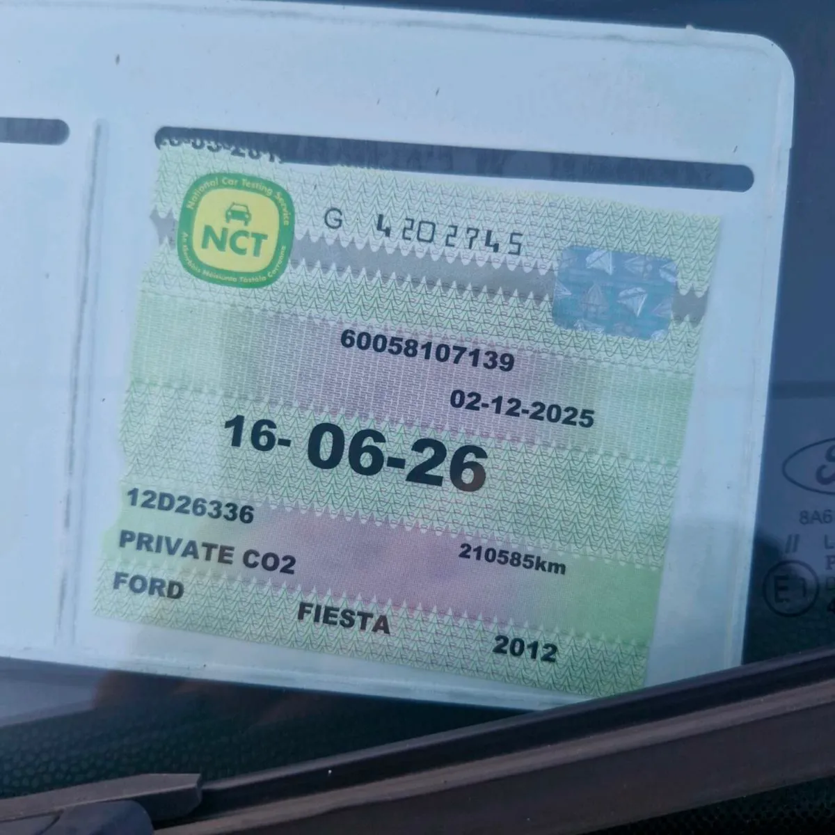 Ford Fiesta NCT 06/2026 2012 - Image 2