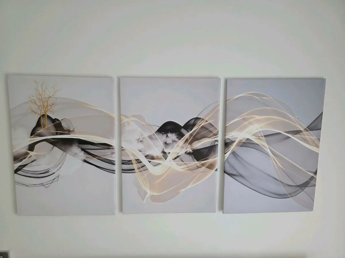 3 canvas 46cm x 67 cm each
Collection from stillor - Image 2