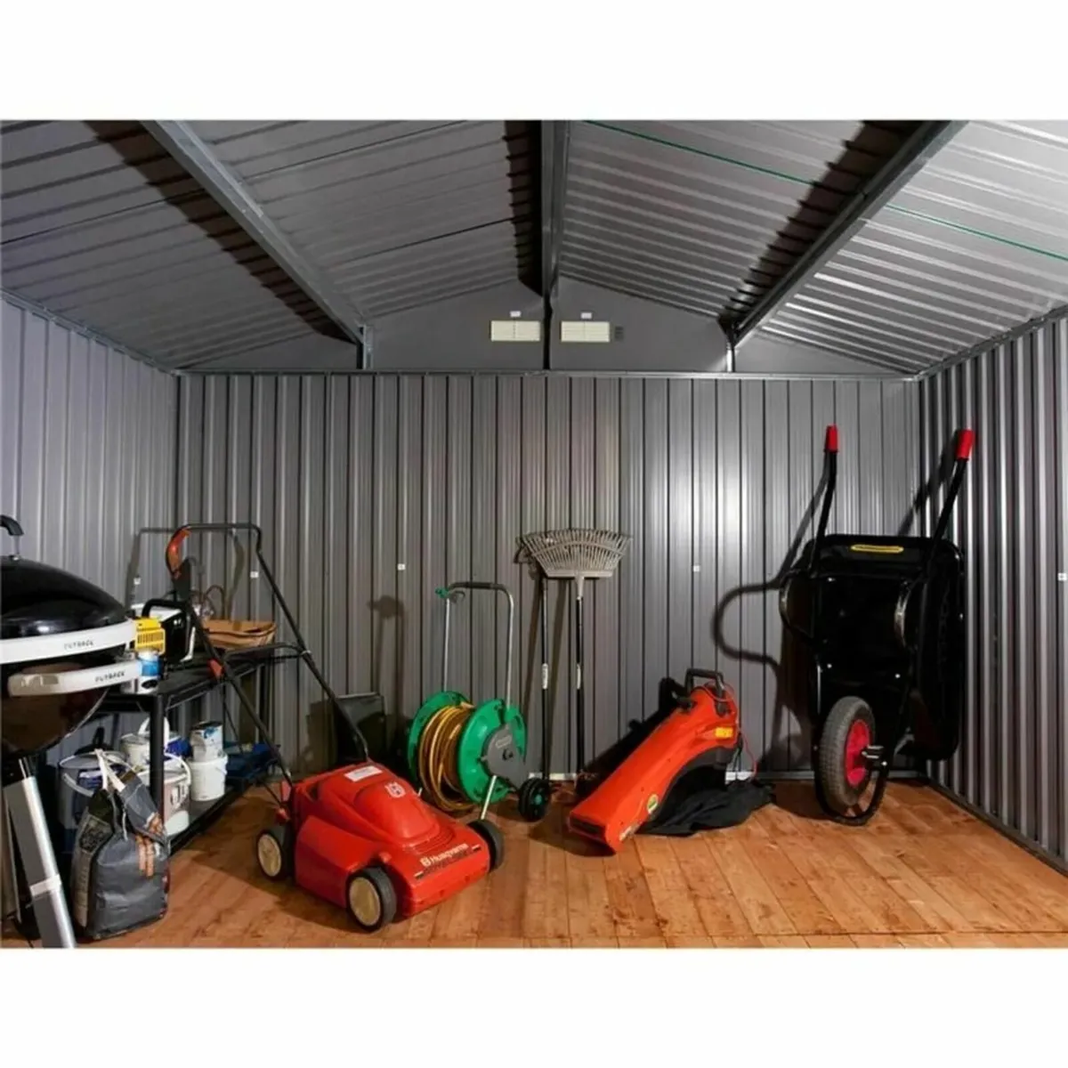 10×12 ECO Steel Garden Shed  (with Free Floor kit) - Image 4