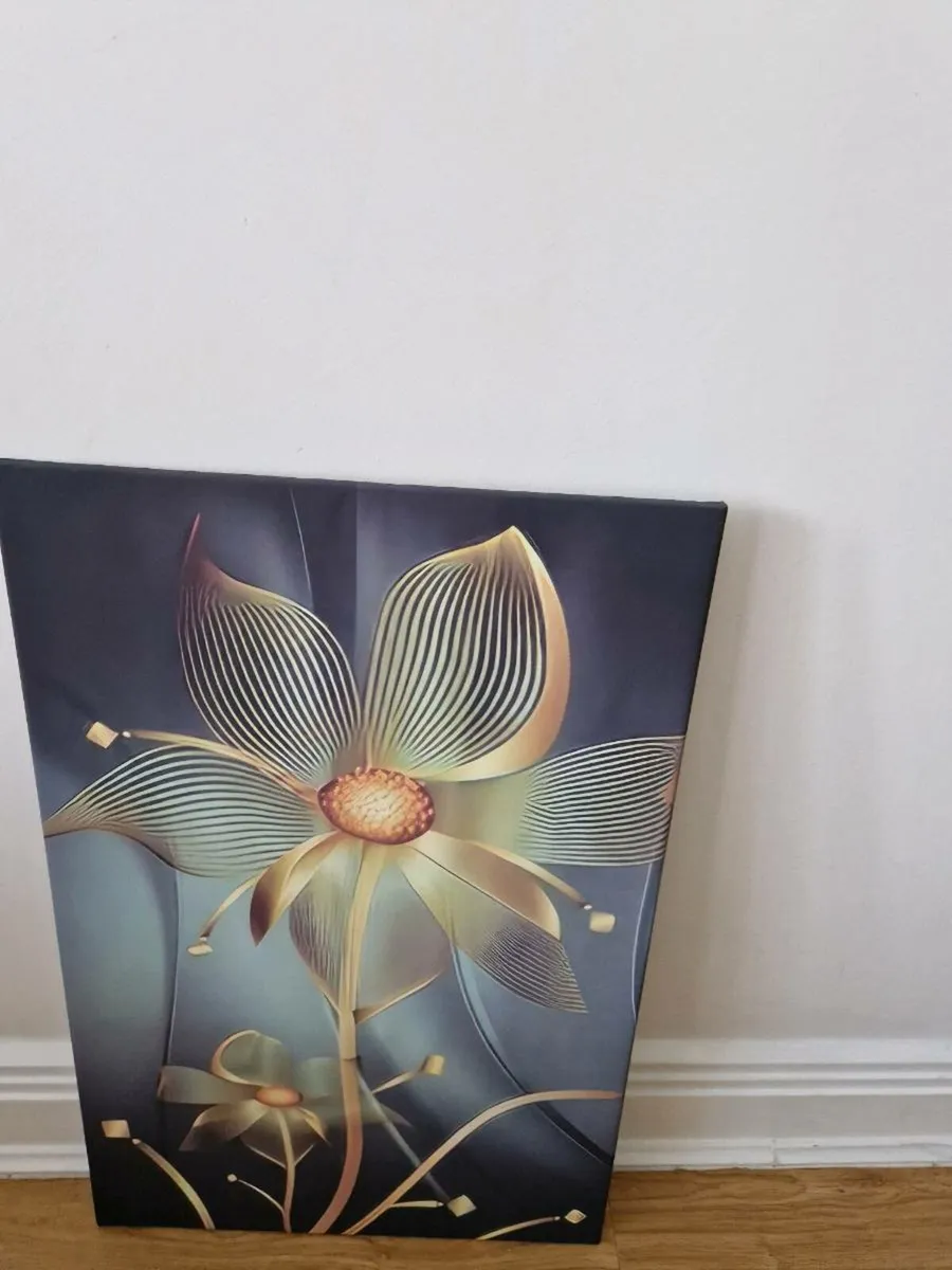 3 canvas 46cm x 67 cm each - Image 3