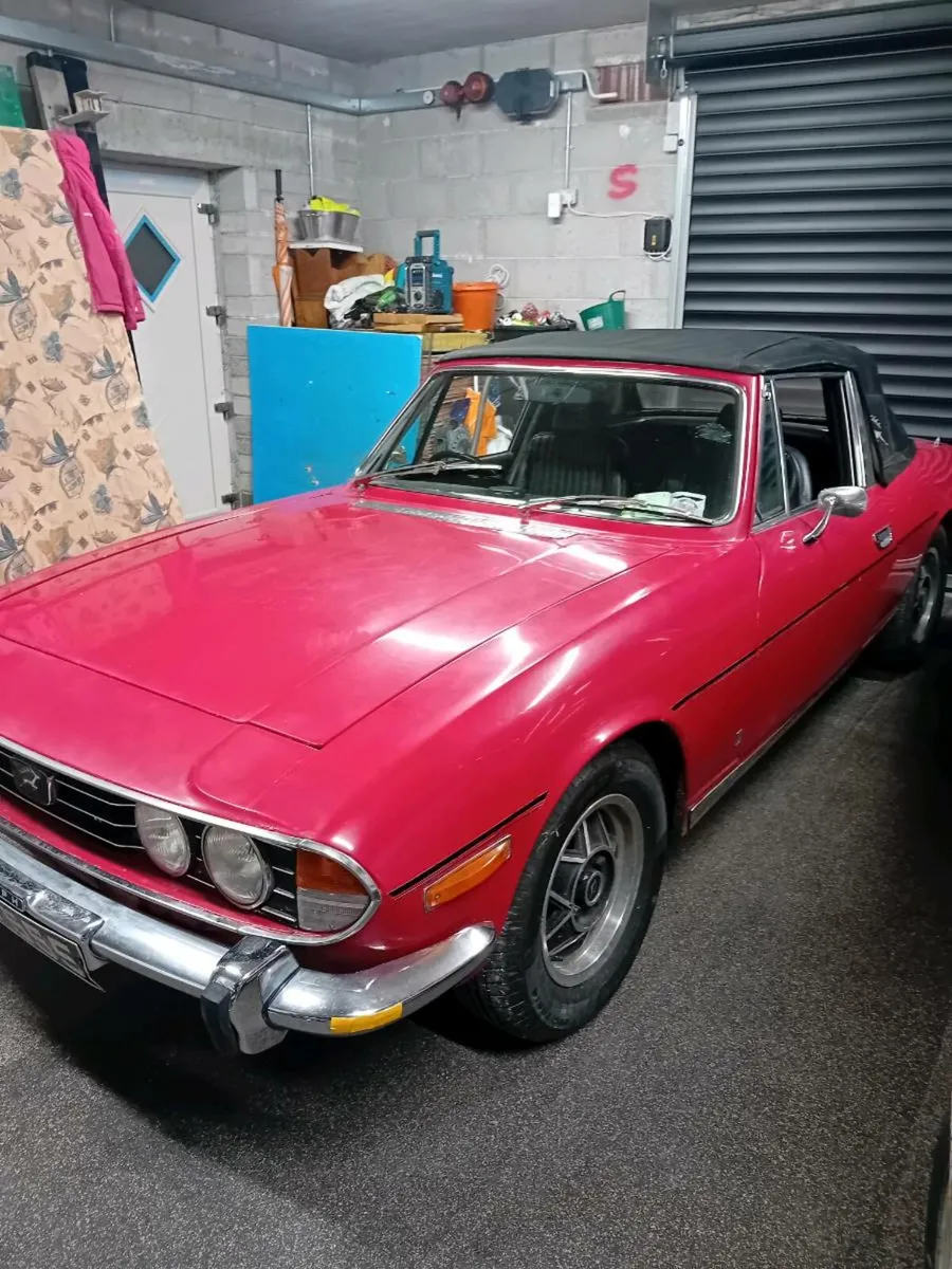 LOOK Triumph Stag 1974 , mint condition 25k miles - Image 2