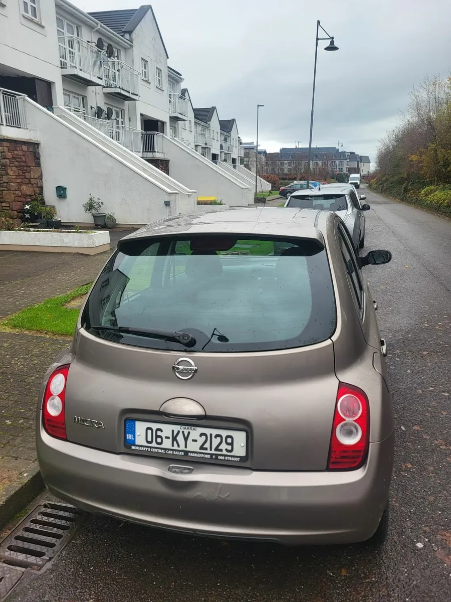 Nissan Micra NCT and Tax Low mileage - Image 1