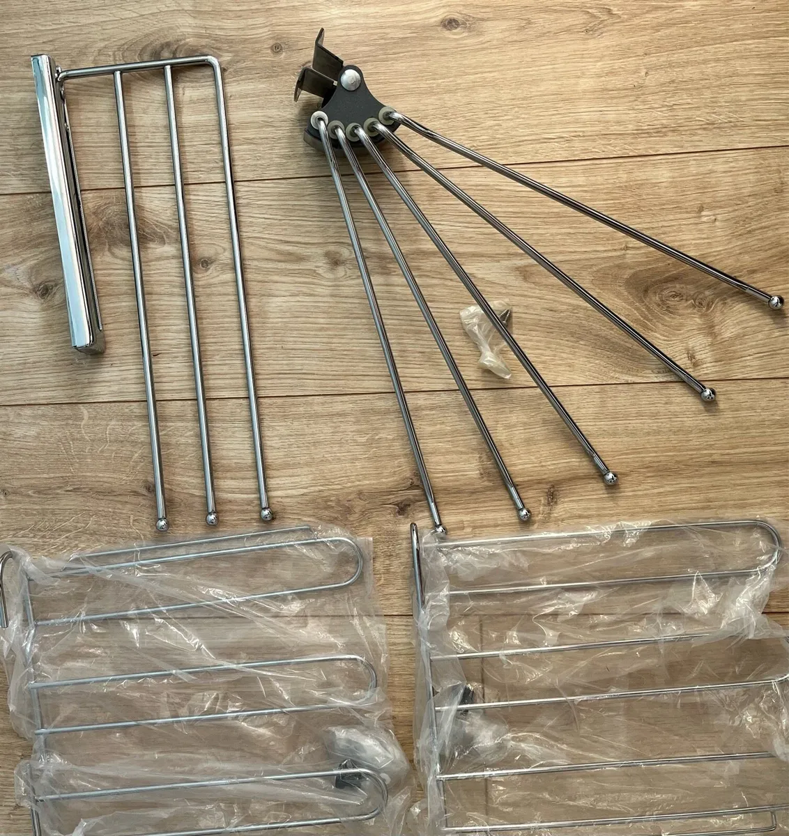 Four New towel rail together €20 - Image 1