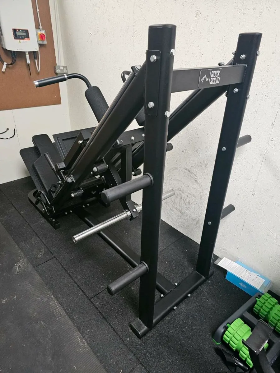 Rock Solid Fitness Leg Press & Hack Squat Machine - Image 1
