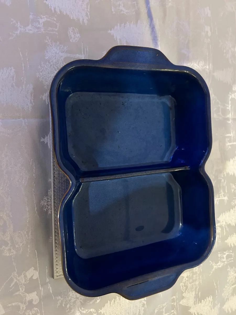 Denby Imperial Blue Casserole Dish - Image 1