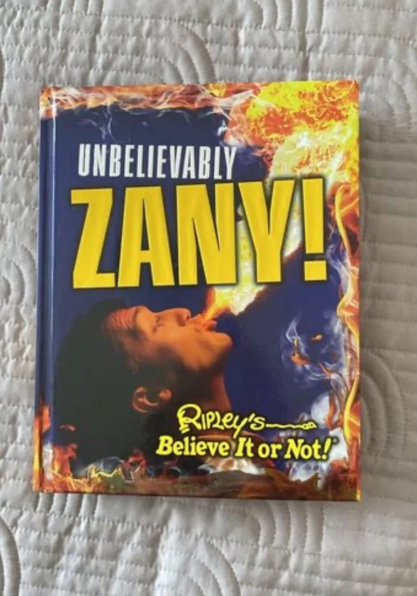 Book - Ripley's Believe it or Not: Unbelievably Za - Image 1
