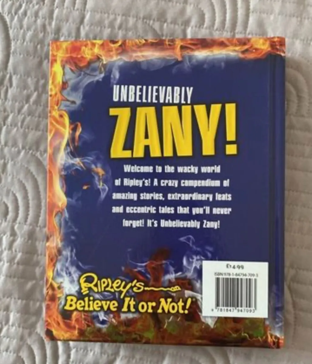 Book - Ripley's Believe it or Not: Unbelievably Za - Image 2