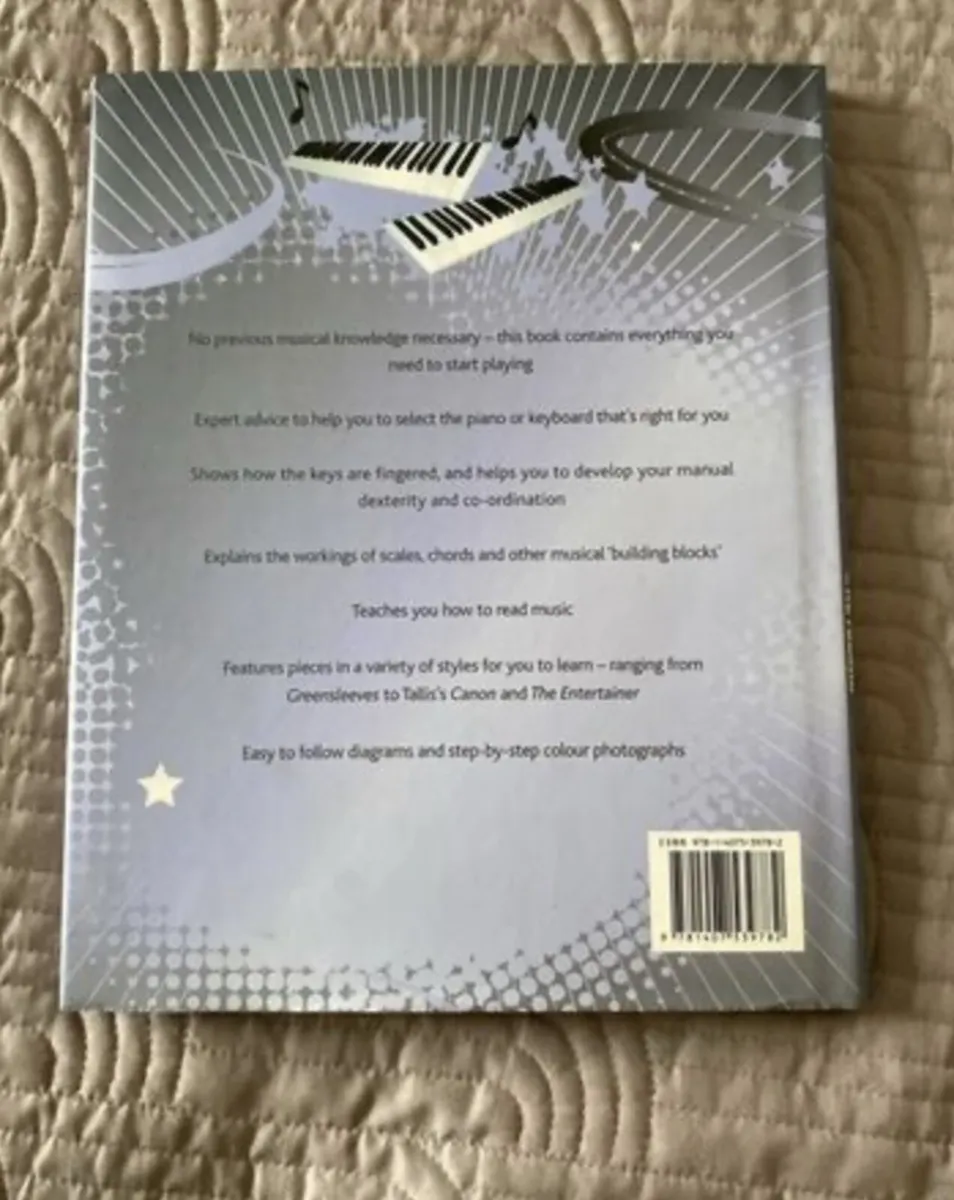 Book - Learn to play the piano & Keyboard - Image 2