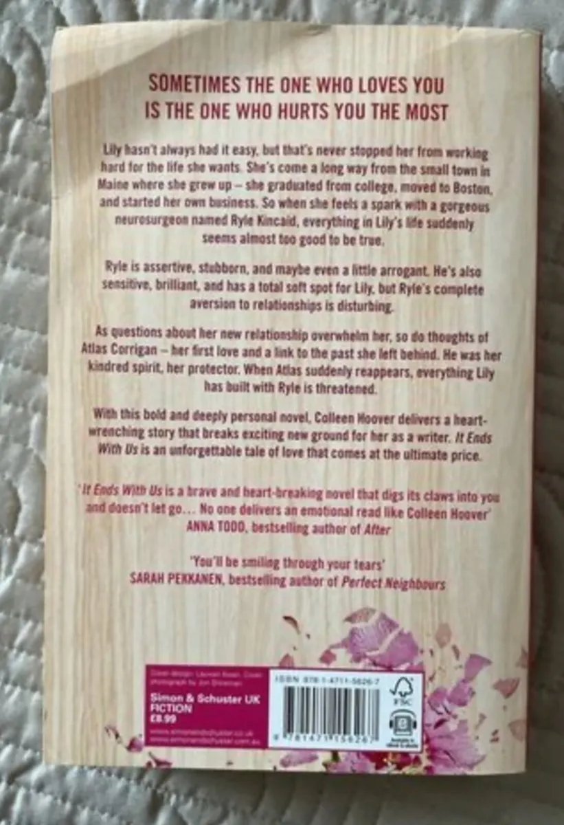 Book: Colleen Hoover- It ends with us - Image 2