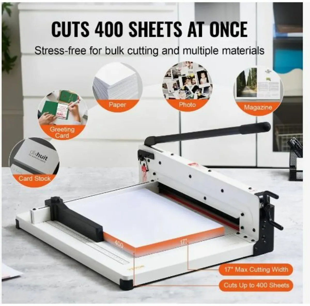 Paper Cutter 43.2 cm A3 Guillotine Paper Trimmer - Image 3