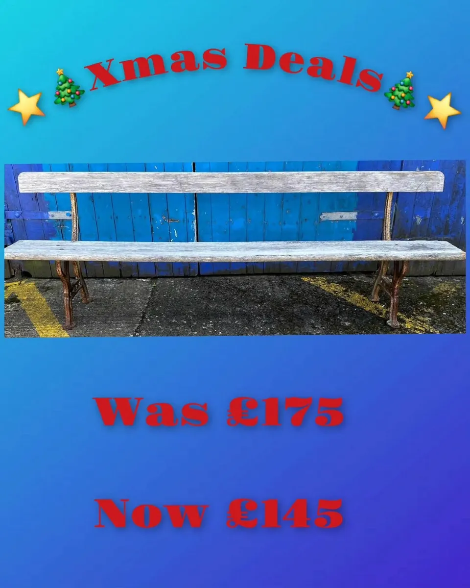 VINTAGE JP CORRY BELFAST BENCH - NOW ONLY £145 - Image 1