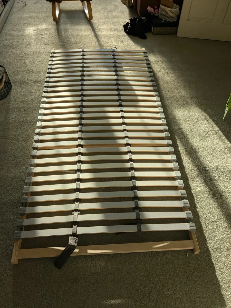 Slatted bed base - 90x200cm - Image 4