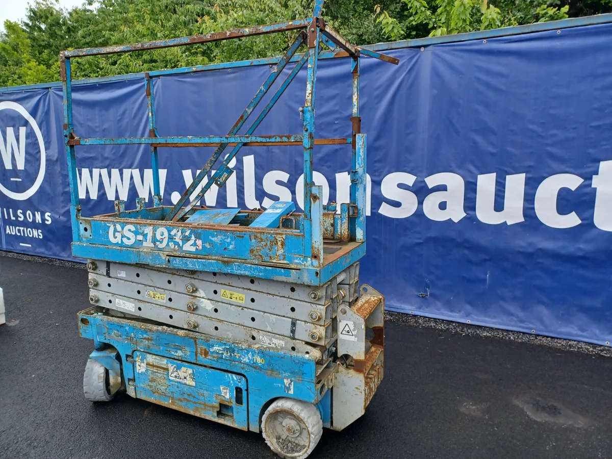 Scissor Lifts For Auction Wednesday 10th December - Image 4