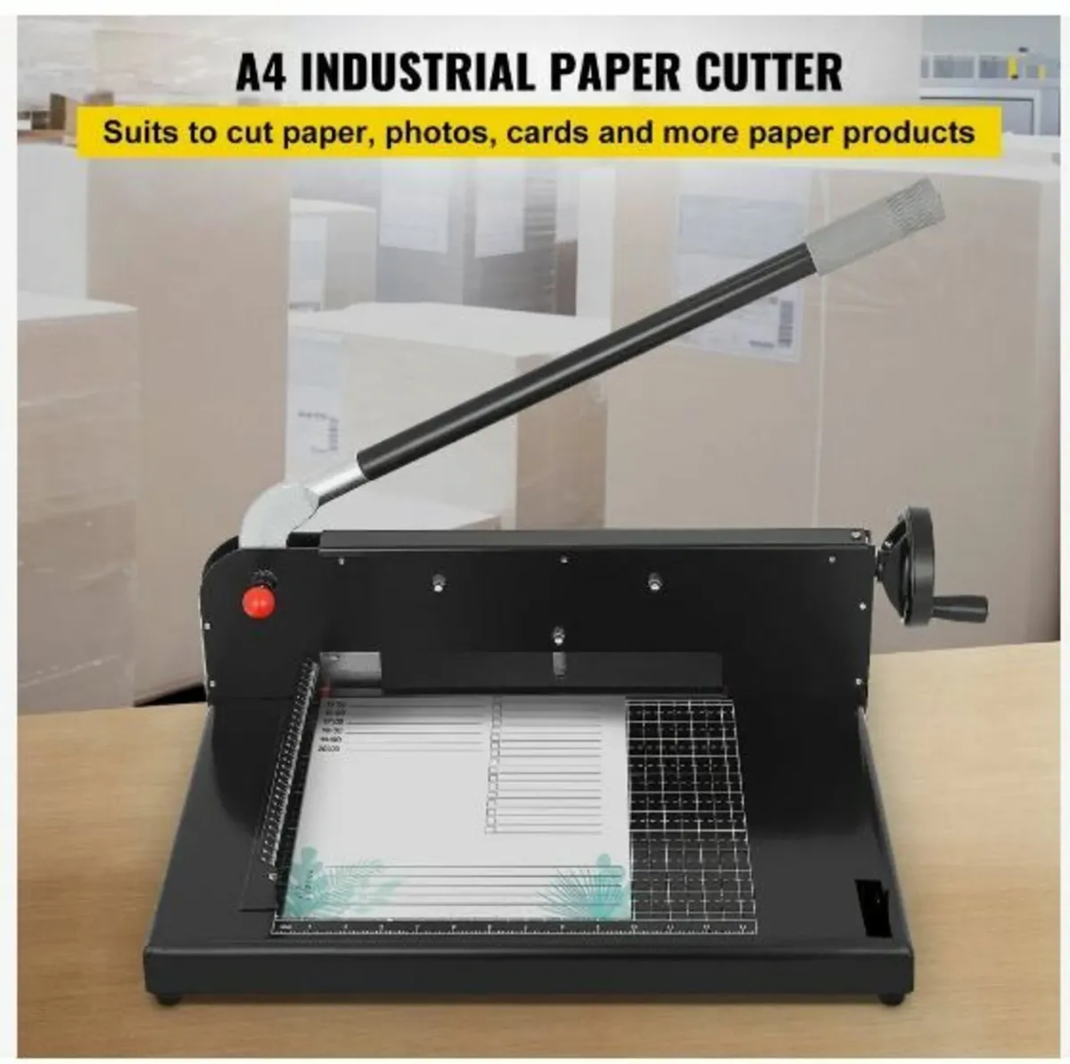 A4 Paper Guillotine 12" Width Paper Cutter - Image 2