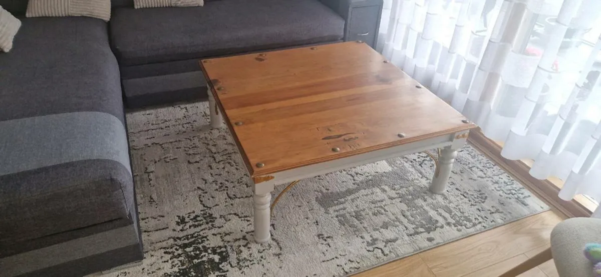 Coffe table 100cm x 100 cm H 40 cm - Image 3