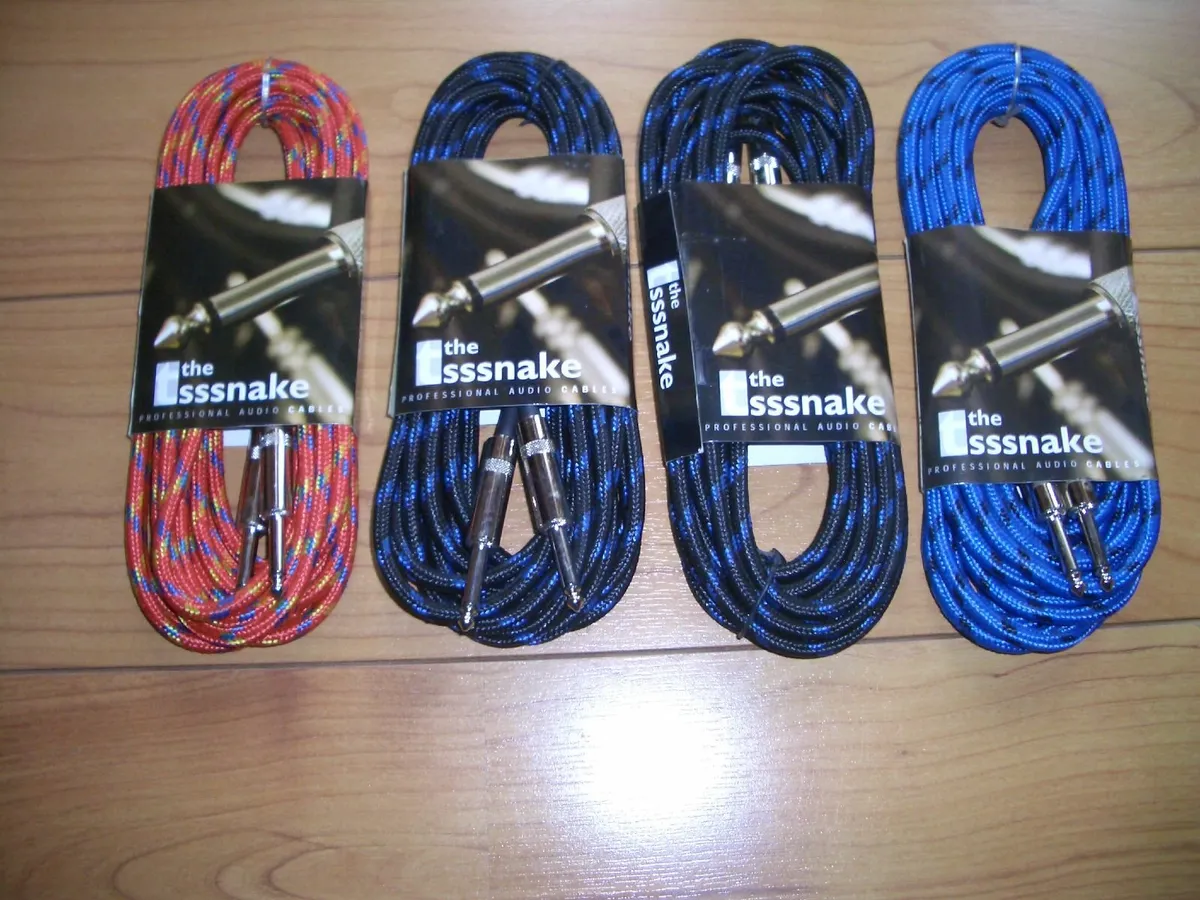 New Instrument Cable leads - Image 1