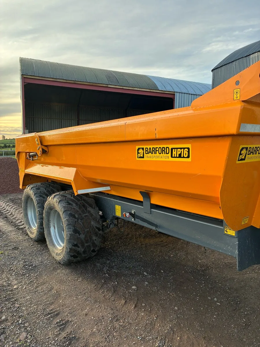 Barford dump trailer - Image 2