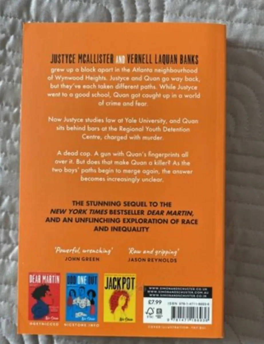 Book - Nic Stone - Dear Justyce - Image 2