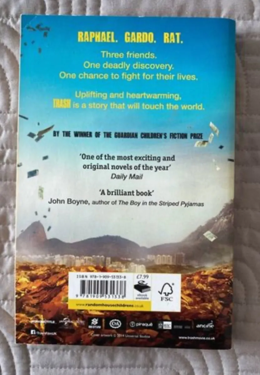 Book - Andy Mulligan - Trash - Image 2