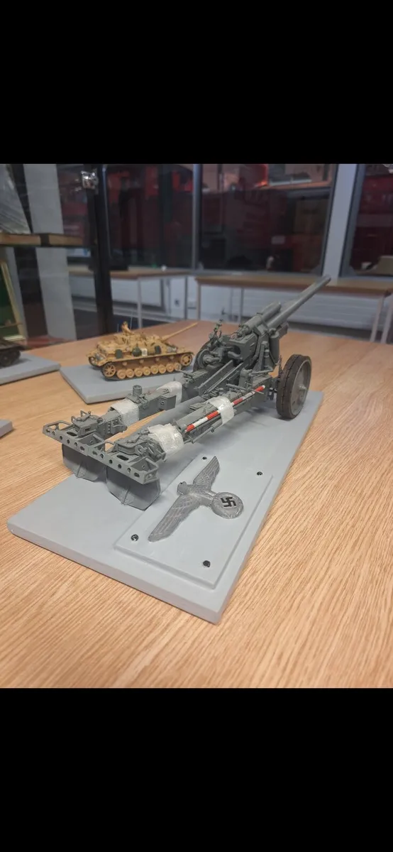 German WW2 howitzer model - Image 2