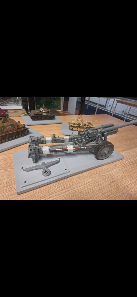 German WW2 howitzer model - Image 3