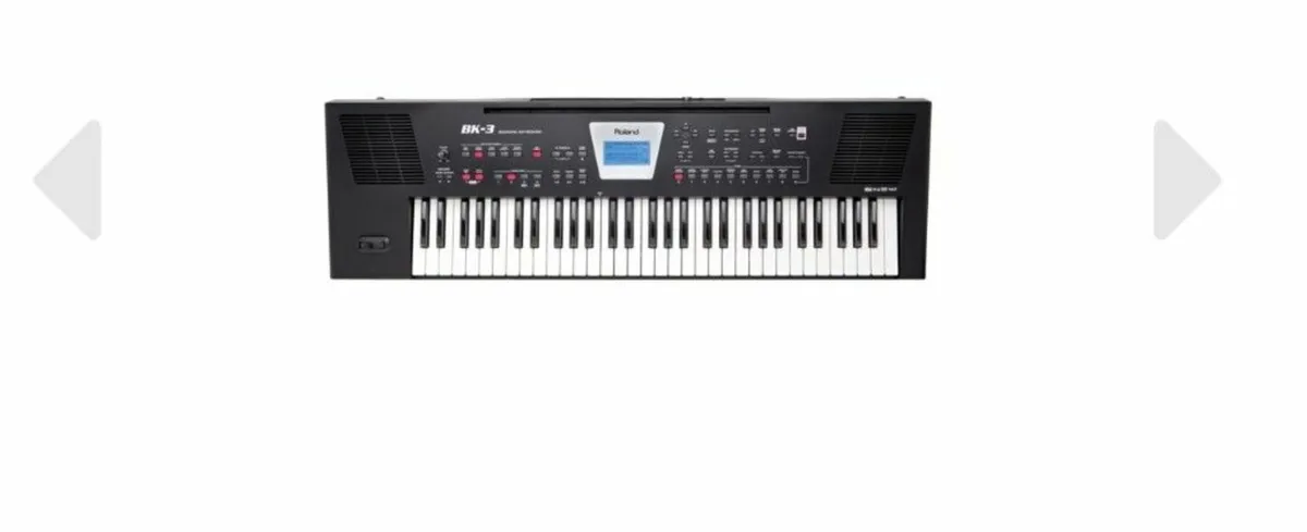 Roland bk3 backing Keyboard - Image 1