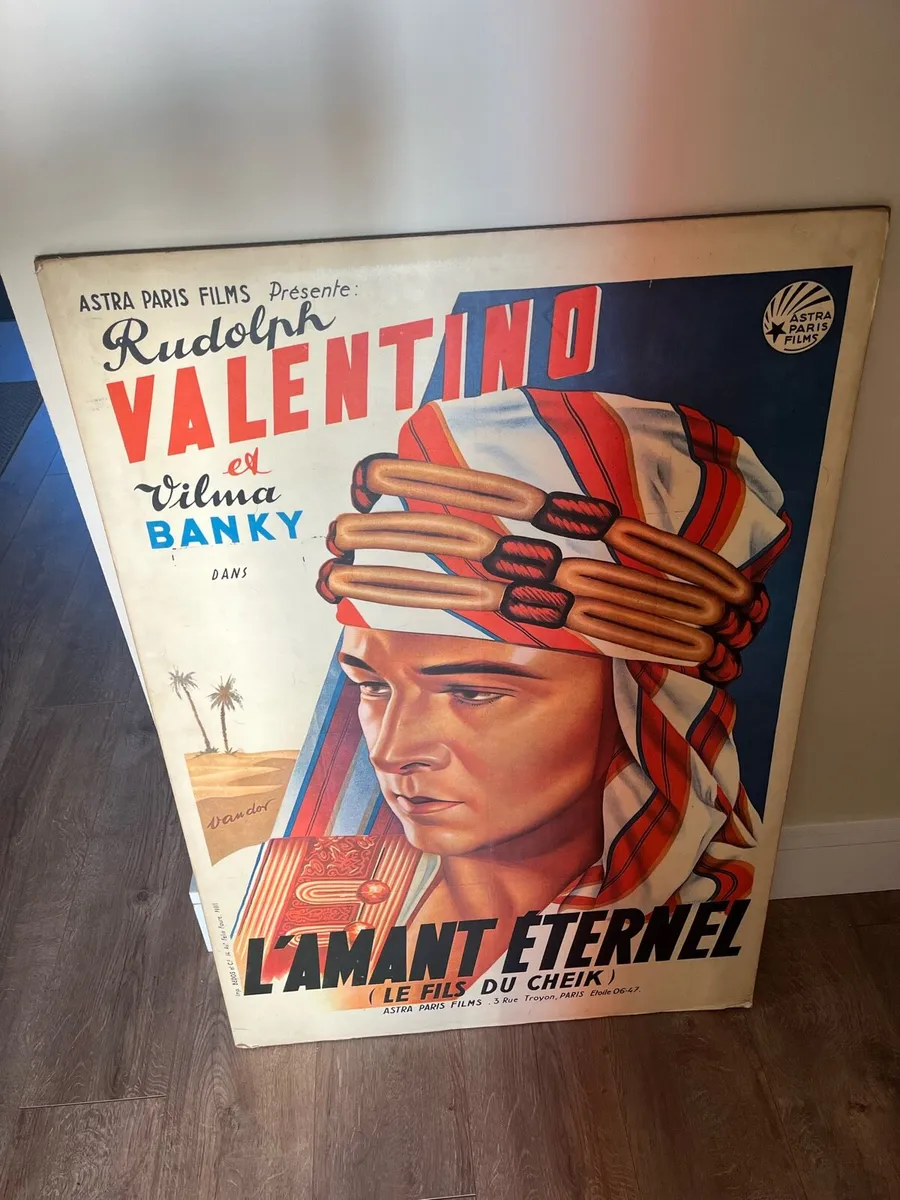 Vintage French Film Poster - Image 2