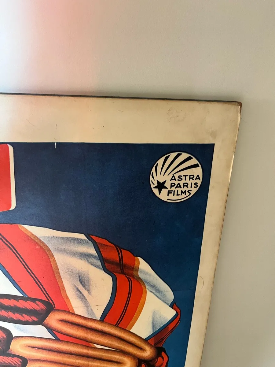 Vintage French Film Poster - Image 3