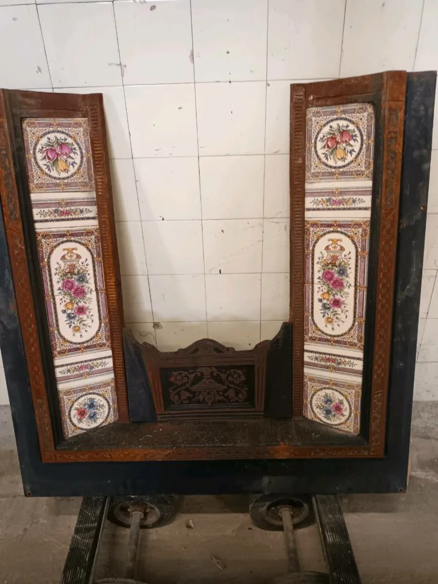 Cast Iron Fireplace Inset - Image 1