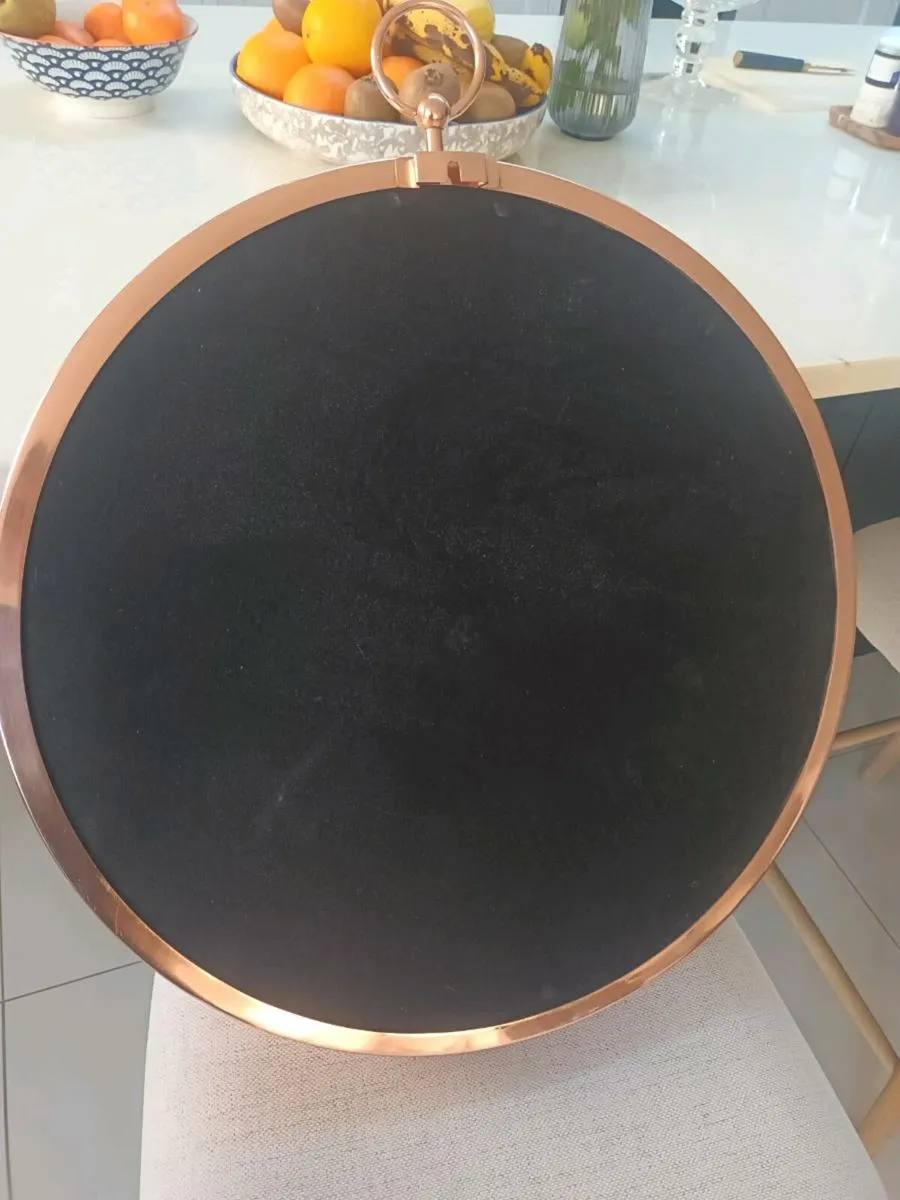 ☆☆REDUCED TO SELL 50cm Round Copper Mirror☆☆ - Image 2