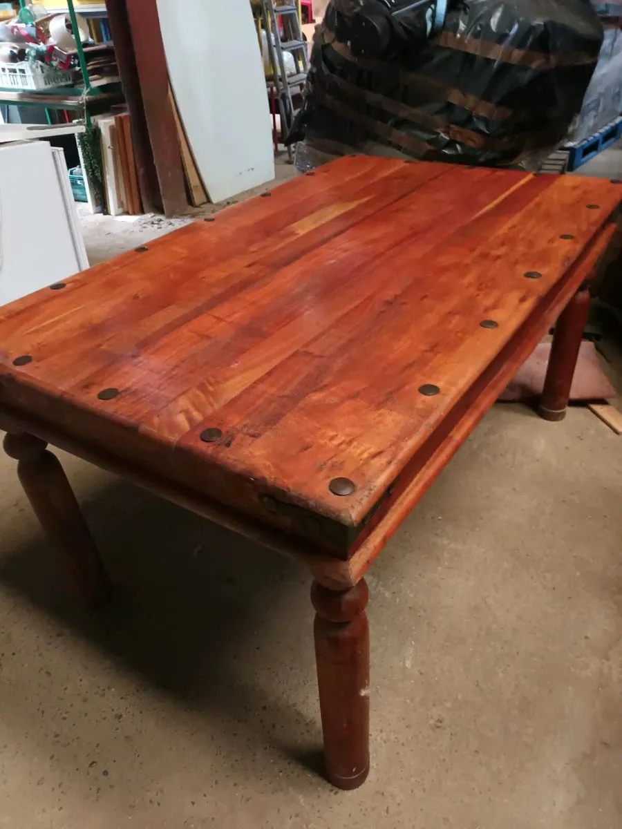 Mexican Pine Kitchen Table - Image 2