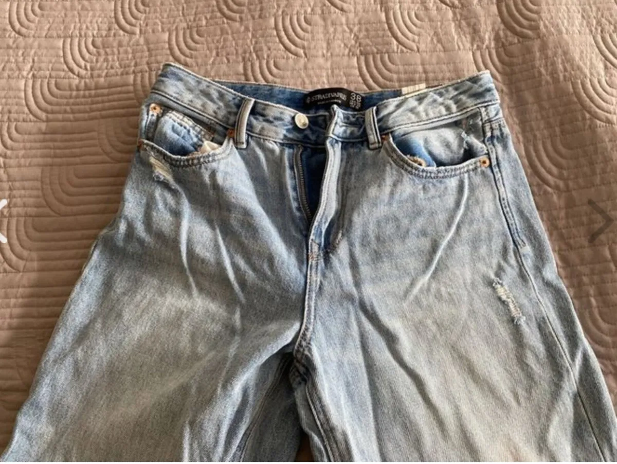 Stradivarious jeans - Blue - Size UK 10 - Image 3