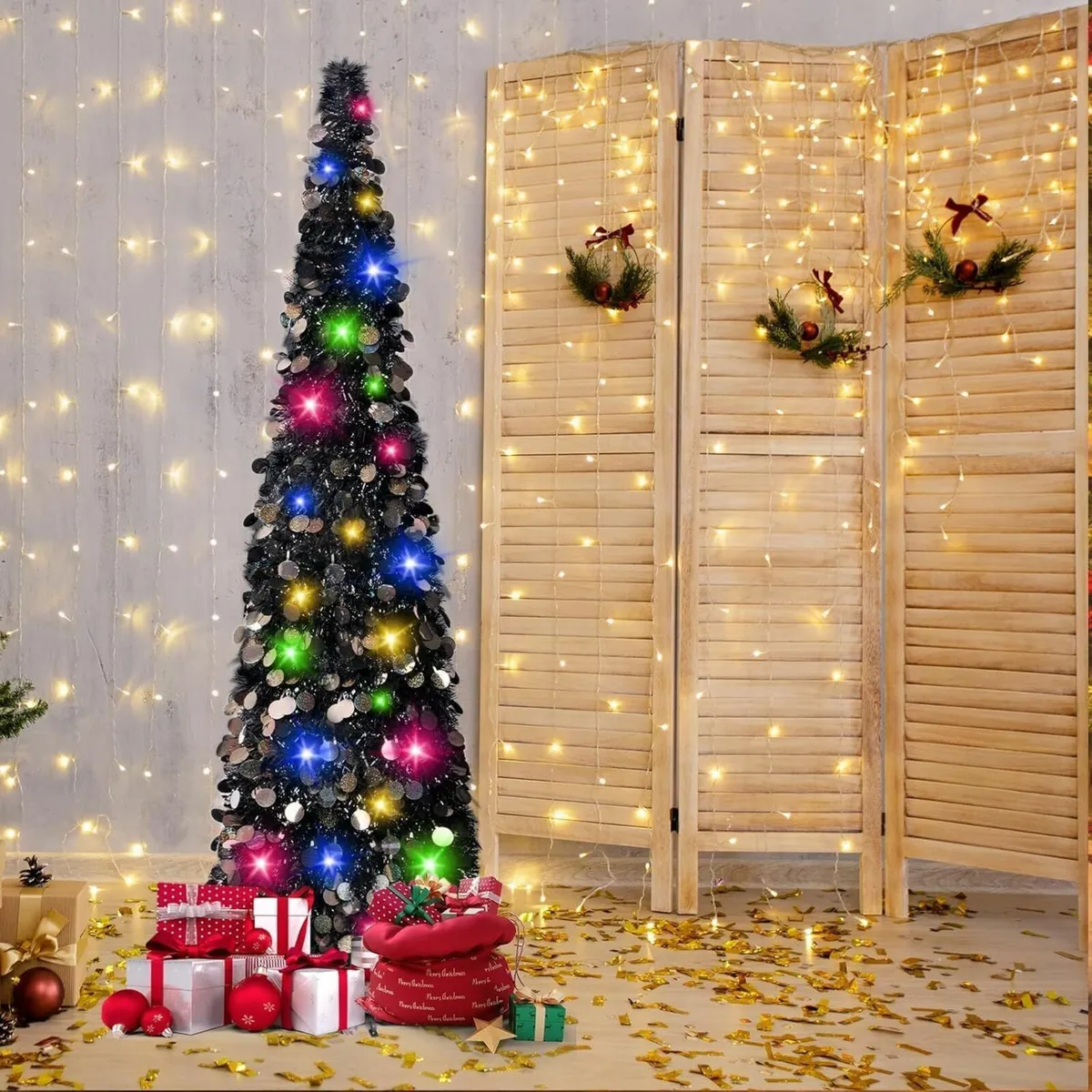Christmas Tree, 5ft Collapsible Pop Up home office - Image 1