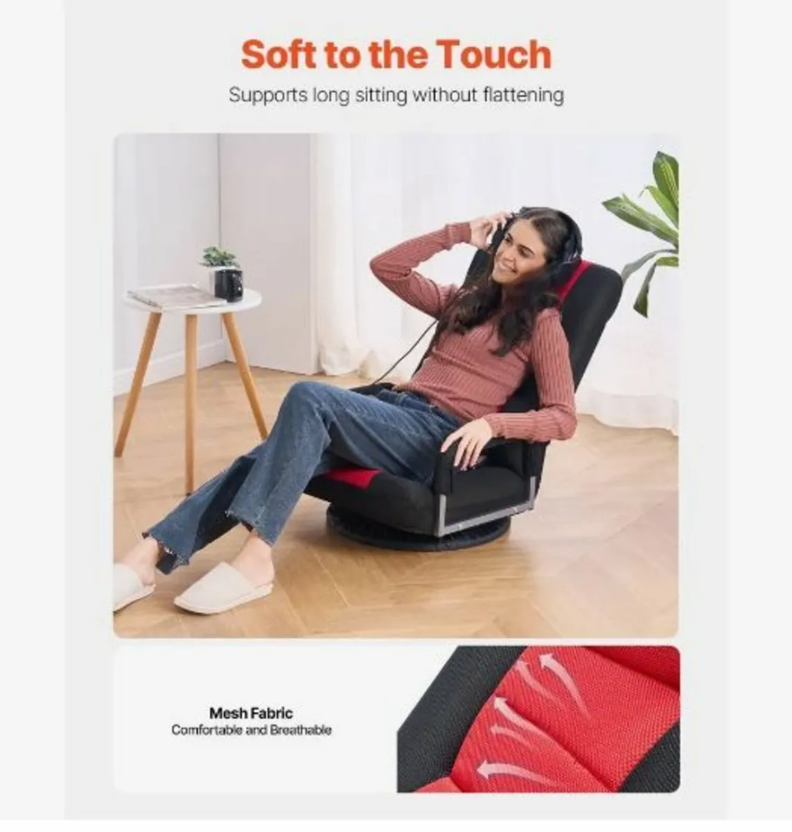 Swivel Floor Gaming Chair - Image 1