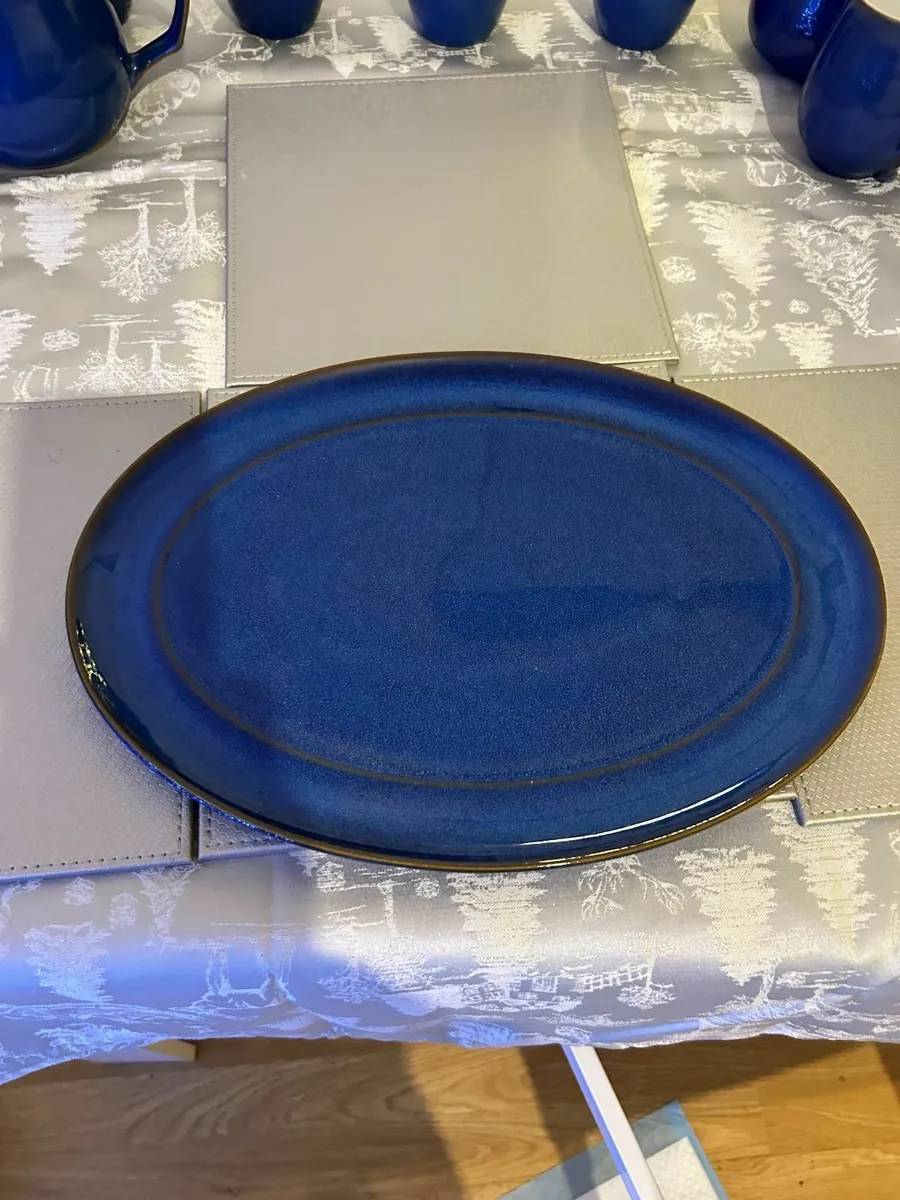 Denby Imperial Blue  Serving Platter - Image 1